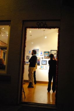 Treeo Gallery at 906 N. Sixth Street is one of Roosevelt Row's newest additions. First Friday featured a group show with several familiar local artists.